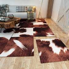 faux print rug tiles