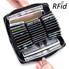 The manufacturer designs it for men of all ages and you can carry it to business meetings or when participating in outdoor activities. Womens Card Holder Wallet Ralphany