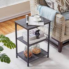 Vecelo 3 Tier Small Table 11 8 In W