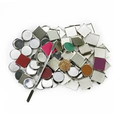metal pans makeup palette pans