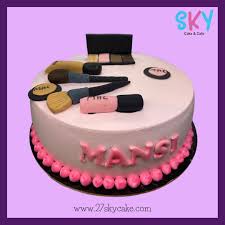 makeup theme cake 27skycake kalol