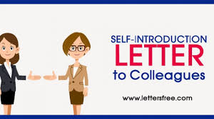 self introduction letter to colleagues