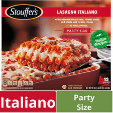 lasagna italiano party size frozen