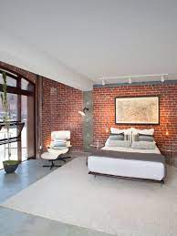 brick interior brick wall bedroom