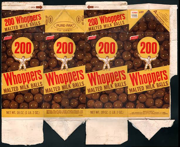A Walk Through Whoppers Packaging History! | CollectingCandy.com