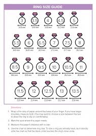This Printable Ring Size Guide Will Help You Find The Right