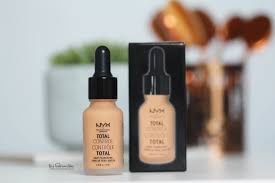 nyx total control drop foundation new
