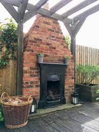 Victorian Garden Cast Iron Fireplace