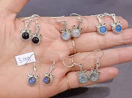 pear purple blue topaz gemstone 925