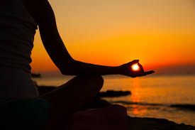 Image result for Photos of yoga in the sun