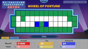 Wheel of Fortune for PowerPoint - Games ...