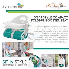 Compact Folding Booster Seat