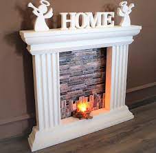 Faux Fireplace Decor Fireplace