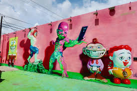 Wynwood Murals In Miami Florida July