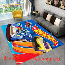 hot wheels anti slip floor rugs carpets