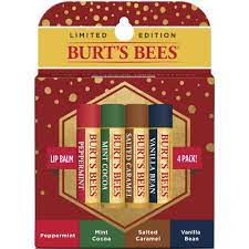 burt s bees holiday lip care gift set