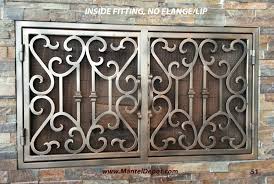 iron fireplace doors catalog