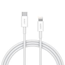 Aukey Usb C To Lightning Cable 3 3ft Power Delivery Type C To Iphone C Dongletown