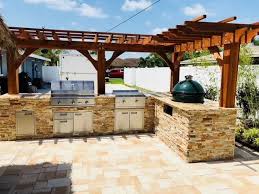 L Shaped Outdoor Kitchens Ideas Hl
