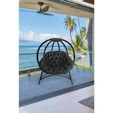 4 Legged Metal Outdoor Lounge Chair