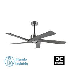 Apogee Gray Dc Ceiling Fan With