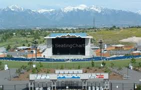 Usana Amphitheatre Salt Lake City Ut Seating Chart View