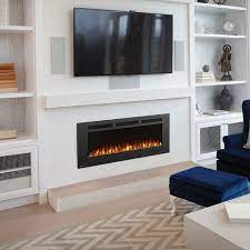 Wall Mount Electric Fireplace Living