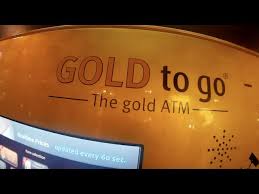 gold atm machine gold and silver car