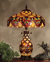 Handmade Stained Glass Table Lamp Gdariat