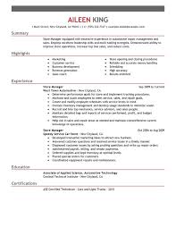 Store Manager Resume Examples Free To Try Today Myperfectresume