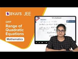 Quadratics Quadratic Equations