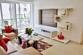 living room interior design service at