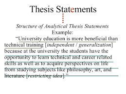 thesis statement for process essay process analysis thesis    