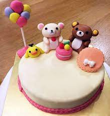 lovely cartoons birthday cake happy