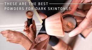 setting powders for dark skintones