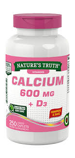 Not all brands are listed on this leaflet. Calcium 600 Mg Plus Vitamin D3 800 Iu Vitamins Supplements By Nature S Truth
