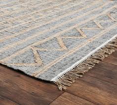 aiken handwoven wool cotton rug