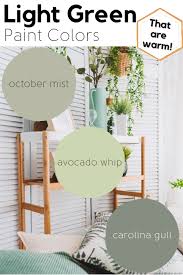 The Coziest Warm Green Paint Colors For