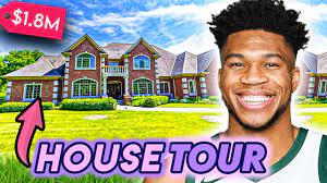 Liam charles antetokounmpo in the house?? Giannis Antetokounmpo House Tour 1 8 Million Milwaukee Luxury Living Youtube
