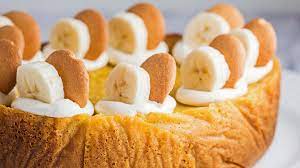 Banana Pudding Cake In Slow Cooker gambar png