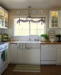 sink kitchen window treatments