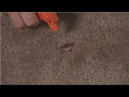 berry juice stain from carpet
