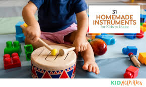 Make a cool diy hand drum or rattle drum using recycled materials! 31 Homemade Instruments For Kids To Make Kid Activities