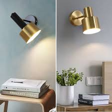 Bedroom Wall Lamp Home Gold Wall Sconce