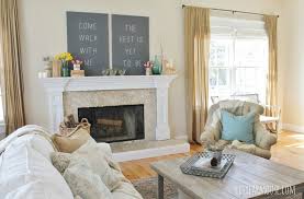 Decorating Fireplaces For Spring