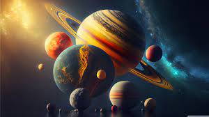 planets ultra hd desktop background
