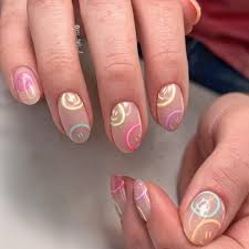 cute and simple spring nail art ideas