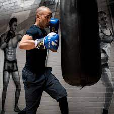 elevated heavy bag hiit nate bower