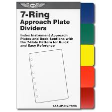 Asa 7 Ring Approach Plate Color Dividers Asa Ap Div 7rng
