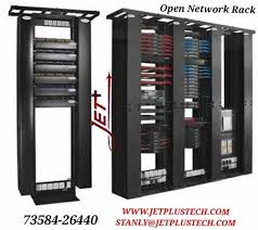apw rittal 45u open network rack